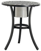 Alumínium kerek kerti tárolóasztal ø 54,5 cm Rosario – Hartman