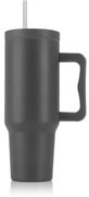 Termoszbögre, 1,2 l, szívószállal, füllel, szürke (KHKE678)