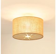Brilagi - COUNTRY ROLLER mennyezeti lámpa 1xE27/15W/230V, 45 cm, bézs