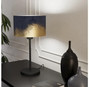 Eglo 39975 - Asztali lámpa CASUARITA 1xE27/40W/230V kék/arany