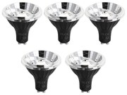5 darabos GU10 dimmelhető LED izzó készlet 70mm 6.5W 600LM 4000K