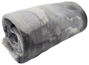 Szürke fleece takaró 150x200 cm Marble – JAHU collections