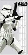 Star Wars Stormtrooper fürdőlepedő, strand törölköző 60x120cm