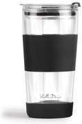 Fekete termobögre 600 ml Fuori – Vialli Design