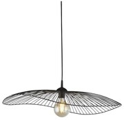 Searchlight 88550BK - Csillár zsinóron WAVE 1xE27/60W/230V fekete