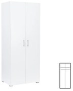 Family ruhásszekrény 74x182 cm fehér