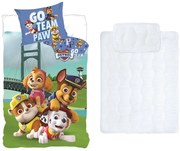 Mancs Őrjárat gyerek, ovis ágyneműhuzat és paplan/párna szett 100x135 cm 40x60 cm (Go Team Paw)
