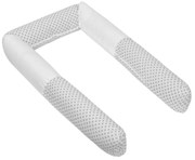 Bellatex Ágykerítés hengeres, szürke, 240 cm