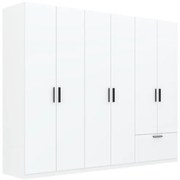 LITA Óriásgardrób 270 cm. Fehér Színben.