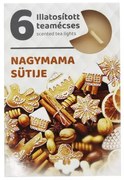 Illatmécses nagymama sütije illatú 6db/csomag