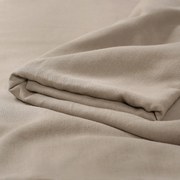 Goldea természetes lenvászon keverék - kávé 300 cm