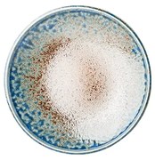 Earth &amp; Sky bézs-kék kerámia tányér, ø 20 cm - MIJ