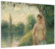 Kép - Camille Pissarro, The Bather, reprodukciók (70x50 cm)