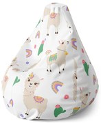 Pear babzsák arányos lámák - gyerek, színes