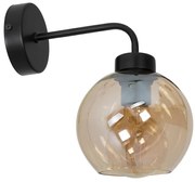 Fali lámpa SOFIA 1xE27/60W/230V barna