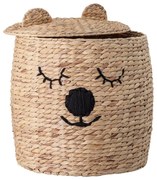 Vízijácint játéktároló kosár fedéllel, ⌀ 42 cm - Bloomingville Mini