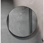 BATH DELUXE 01-080-09-02-00 - BORGSTED fürdőszobai tükör, 80 cm, fekete