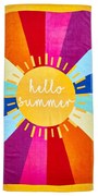 Pamut strandtörölköző 76x160 cm Hello Summer – Catherine Lansfield