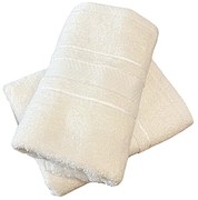 Frottír törölköző deluxe Monaco krém 50x90cm TiaHome