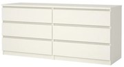 Simplicity II komód 154 x 50 x 70 cm, fehér