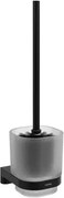 Ravak Chrome II wc kefe, fekete X07P1384