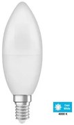 LED izzó, E14, gyertya, B38, 7W, 806lm, 4000K (HF), OSRAM Value (OLEDE1404)