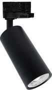 Spotlámpa sínrendszerhez MICA 1xGU10/25W/230V 3 fázisú fekete
