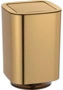Wenko Auron 5,5 l lengőfedeles szemetes, arany