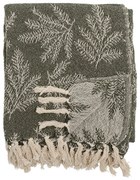 Khaki takaró 130x160 cm Gabriela – Bloomingville