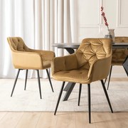 Mustár Bársony Étkezőszék. MODESTO