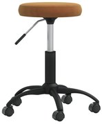 vidaXL barna bársony étkezőszék