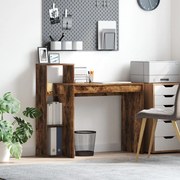 Íróasztal Füstölt tölgy Forgácslap Közepes Íróasztal