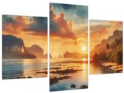 Kép - Kilátás a partról (90x60 cm)