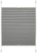 Antracitszürke roló 97x150 cm Plisé Verona Termo – Gardinia