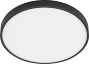 ITALUX PLF-75689-BK-3K RIBERIO Kerek Mennyezeti Lámpa Fehér, Fekete LED IP20