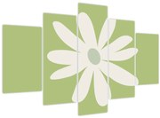 Kép - Hippik, zöld virágok N⁰2 (150x105 cm)