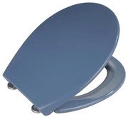 WENKO 22403100-WC ülőke SAMOS 44,5x37,5 cm kék/ezüst