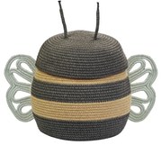 Textil játéktároló kosár ø 30x32 cm Mama Bee – Lorena Canals