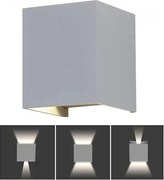 LED Kültéri fali lámpa LED/11W/230V 4000K IP65 szürke
