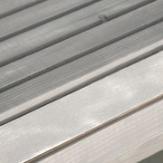 Outsunny Adirondack Szék Kültéri Kertiszekrény 78L x 89W x 88H cm Tömör Fenyőfa Szürke Elégtelen Hatás Kerthez, Teraszhoz és Erkélyhez | Aosom