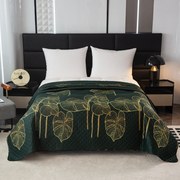VENECIA mintás ágytakaró, sötétzöld Méret: 170 x 210 cm