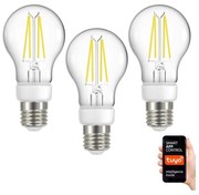 Immax NEO 07713C-KÉSZLET 3x LED Dimmelhető izzó NEO LITE E27/7W/230V Wi-Fi Tuya