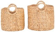 Vízijácint tárolókosár szett 2 db-os ø 35x37 cm Passo – House Nordic