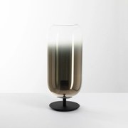 Artemide Gople asztali lámpa fekete/bronz 1408360A, fúvott üveg, E27, 20W