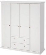 Provence III szekrény, fehér