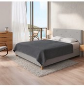 PULSAR 180x200 cm-es kárpitozott ágy, tárolóhelyiséggel