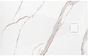 Zuhanytálca Magnum CARRARA WHITE 80x100