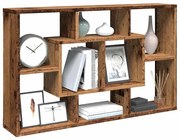 antik fa szerelt fa fali polc 85 x 16 x 52,5 cm