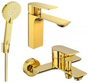 Mexen Alexa R40 kád szett, arany - 71203R40-50