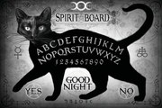 Illusztráció Black Cat Spirit Board, Alchemy